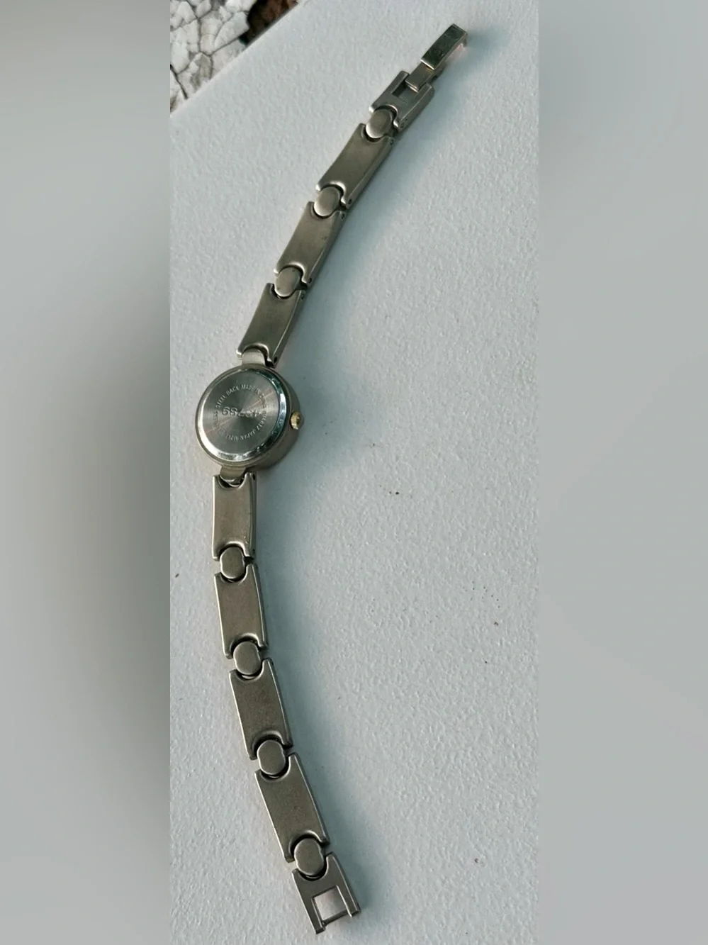 Silver-Tone Women's Bracelet Watch